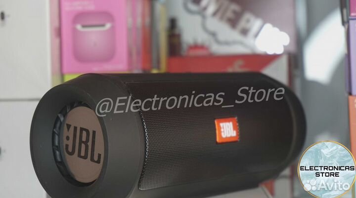 Беспроводная Колонка JBL Чарж 2 Ярко-Синяя