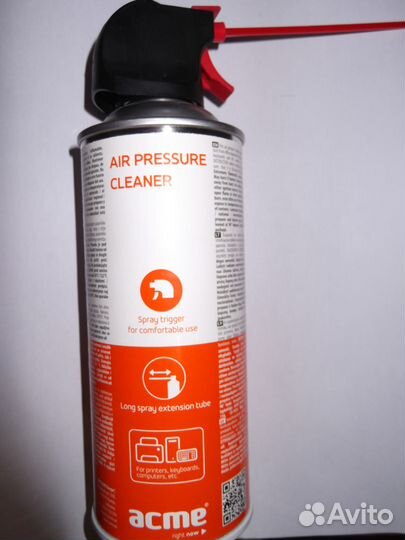 Очиститель высокого давления, сжатый воздух 400ml