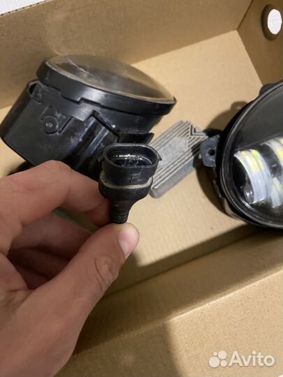 Противотуманки на LADA granta salman