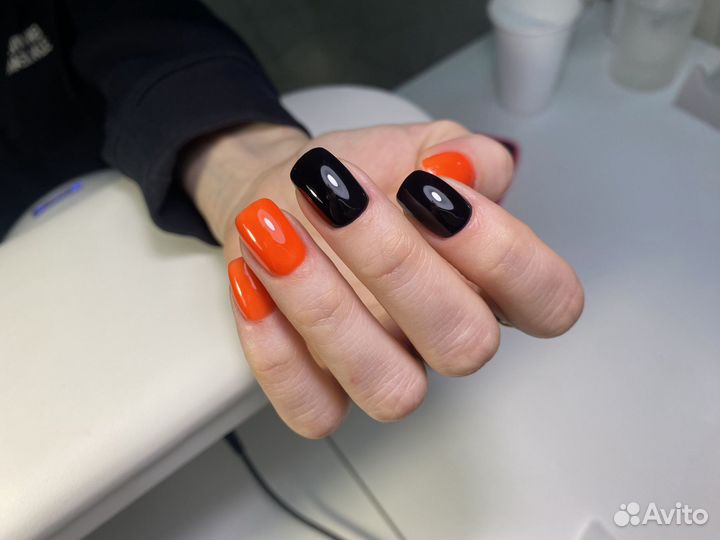 Маникюр, педикюр гель-лак