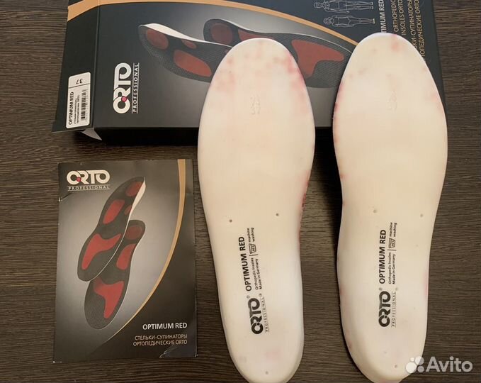 Ортопедические стельки р-р 38-37