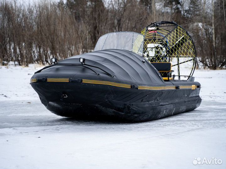 Аэролодка Alligator 590 с усиленной чешуей