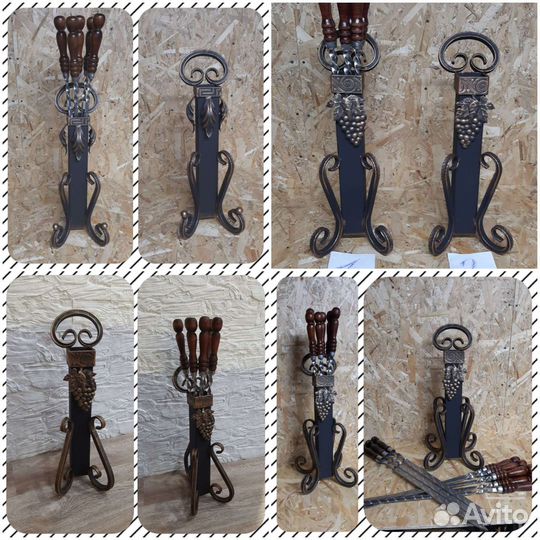 Шампурница / Стойки для шампуров