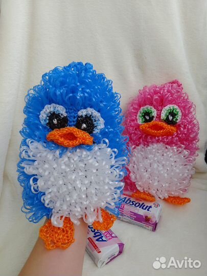 Мочалка игрушка