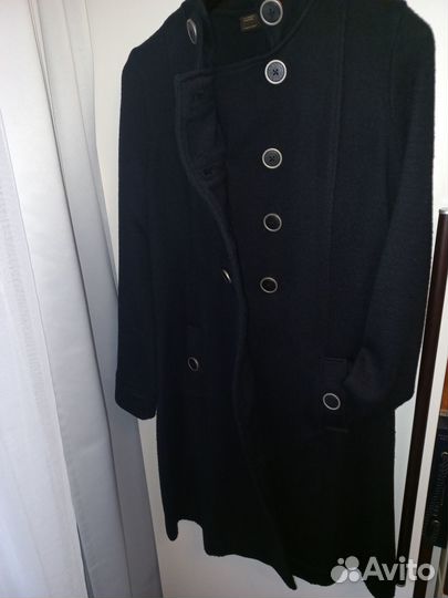 Пальто женское черное zara