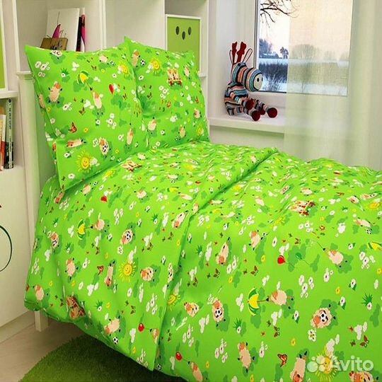 Кпб Овечка на зеленом