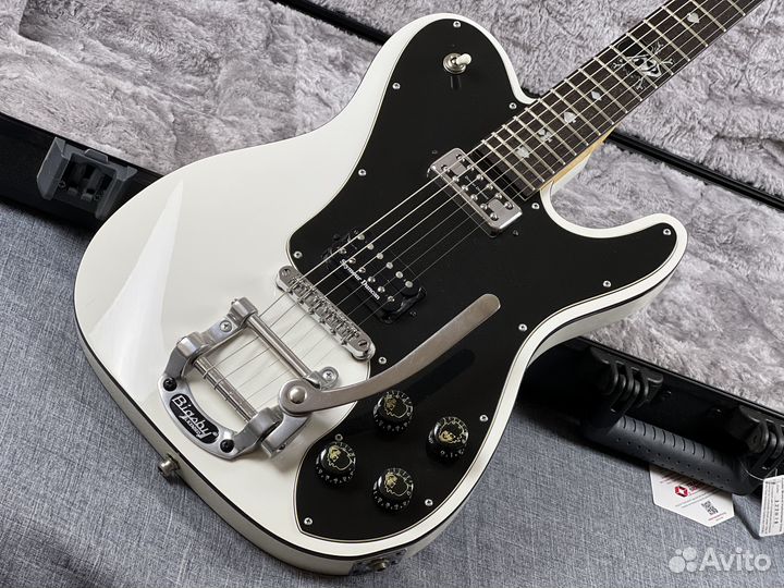 Редкий Schecter Pete Dee PT Signature Bigsby Korea