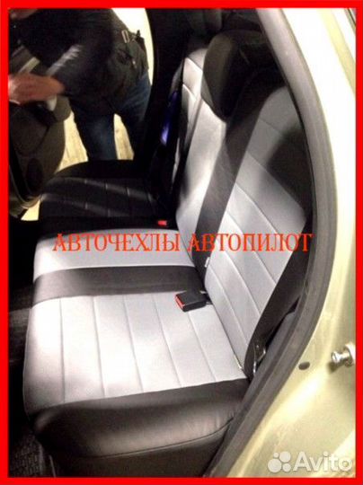 Чехлы Автопилот Renault Duster 1 из экокожи