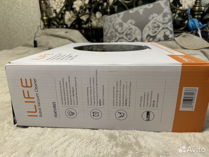 Робот пылесос ilife v55 pro