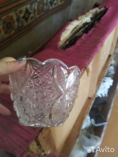 Ваза хрустальная СССР