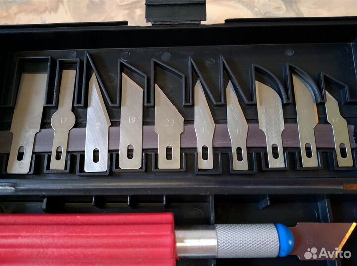 Набор ножей в кейсе для различных работ (Ишим+)