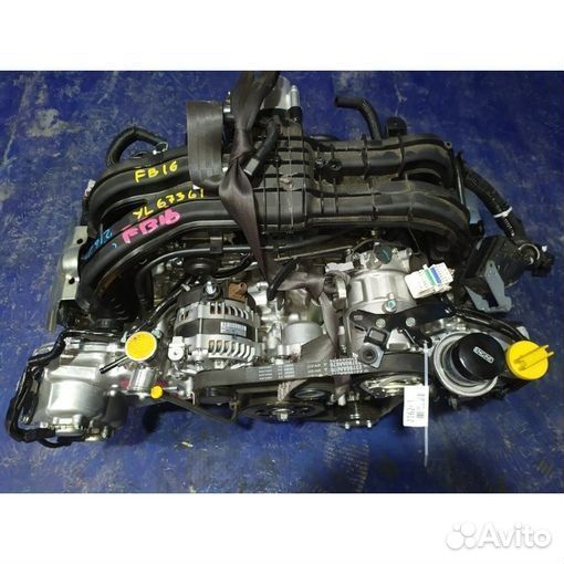 Двигатель двс с навесным subaru impreza GT3 fb16as