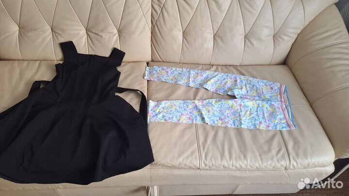 Вещи для девочки пакетом р.128-140