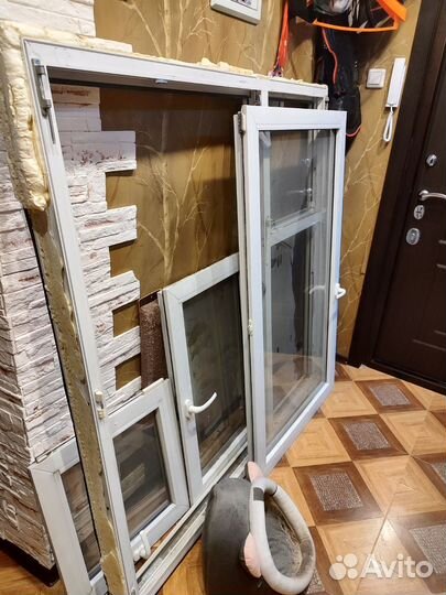 Окна пластиковые бу