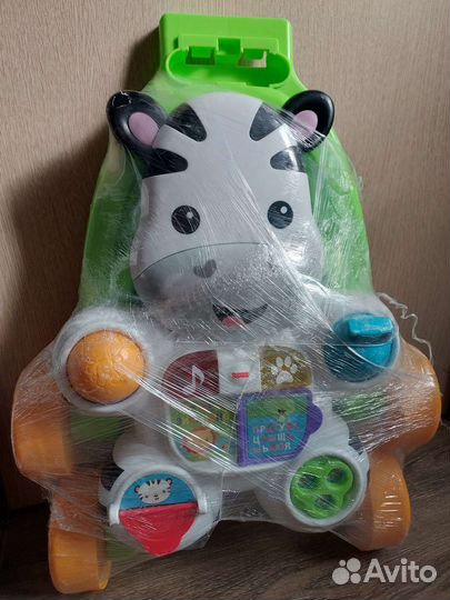 Ходунки каталка Фишер прайс Зебра