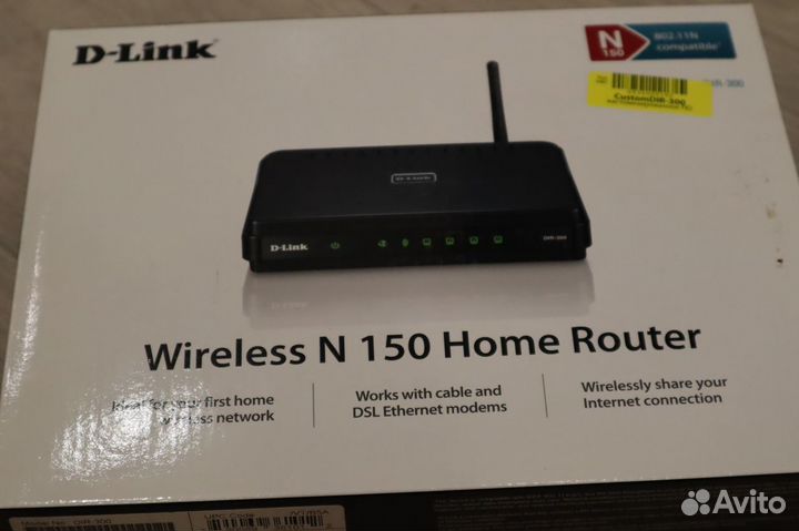 Wifi роутер D-Link DIR-300
