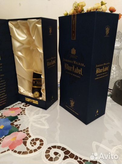 Пустая коллекц.коробка Johnnie Walker Blue Label