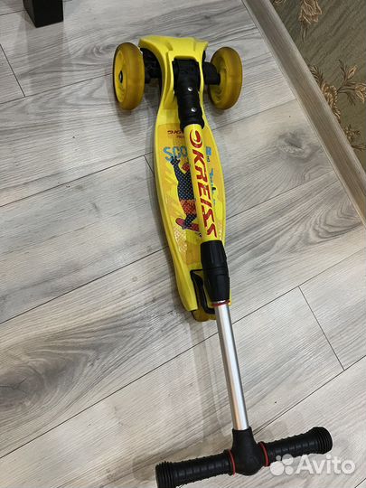 Самокат детский трехколесный складной