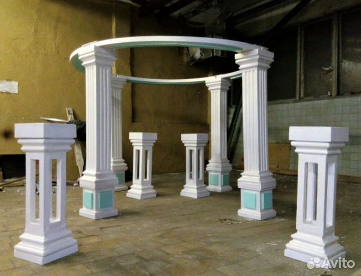 Колонна пилястра капитель база полуколонна декор