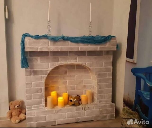 Камин,фото зона