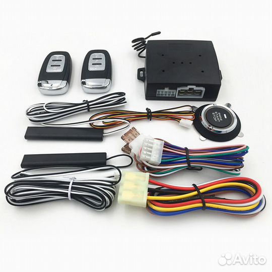 Кнопка Старт/стоп. Автозапуск. Бесключевой. 3в1