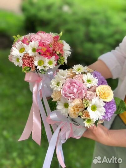 Живые цветы композиции