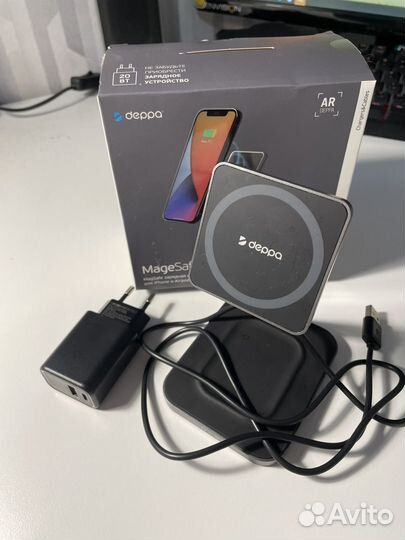 Deppa magsafe stand зарядная станция 2в1