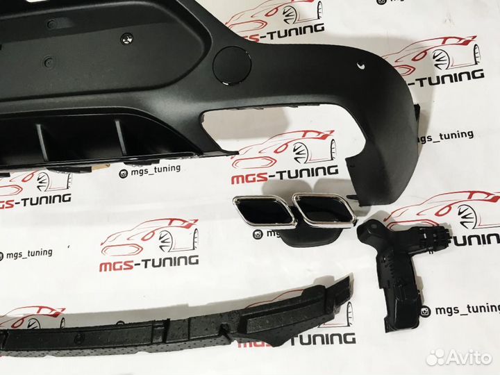 Обвес Mercedes Benz GLC-Coupe в стиле 63 AMG