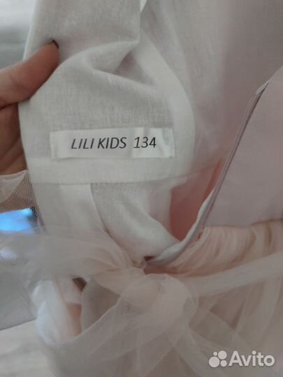 Платье для девочки 134р