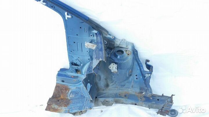 Лонжерон левый Toyota Aygo WNB10 2wztv 2007