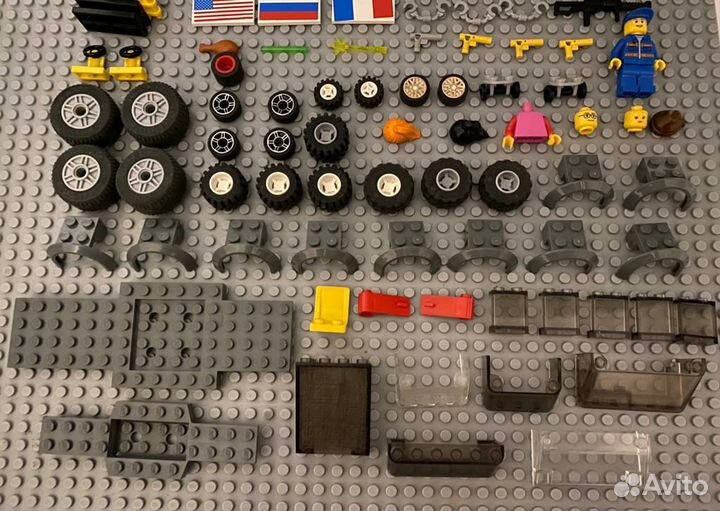 Аксессуары, детали, колеса Lego, оригинал