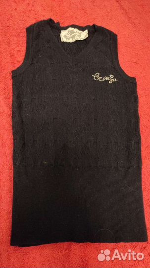 Жилетка для девочки школьная хлопок