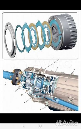 Раздатка W221 722.9