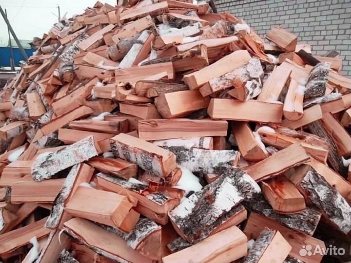 Дрова березовые колотые