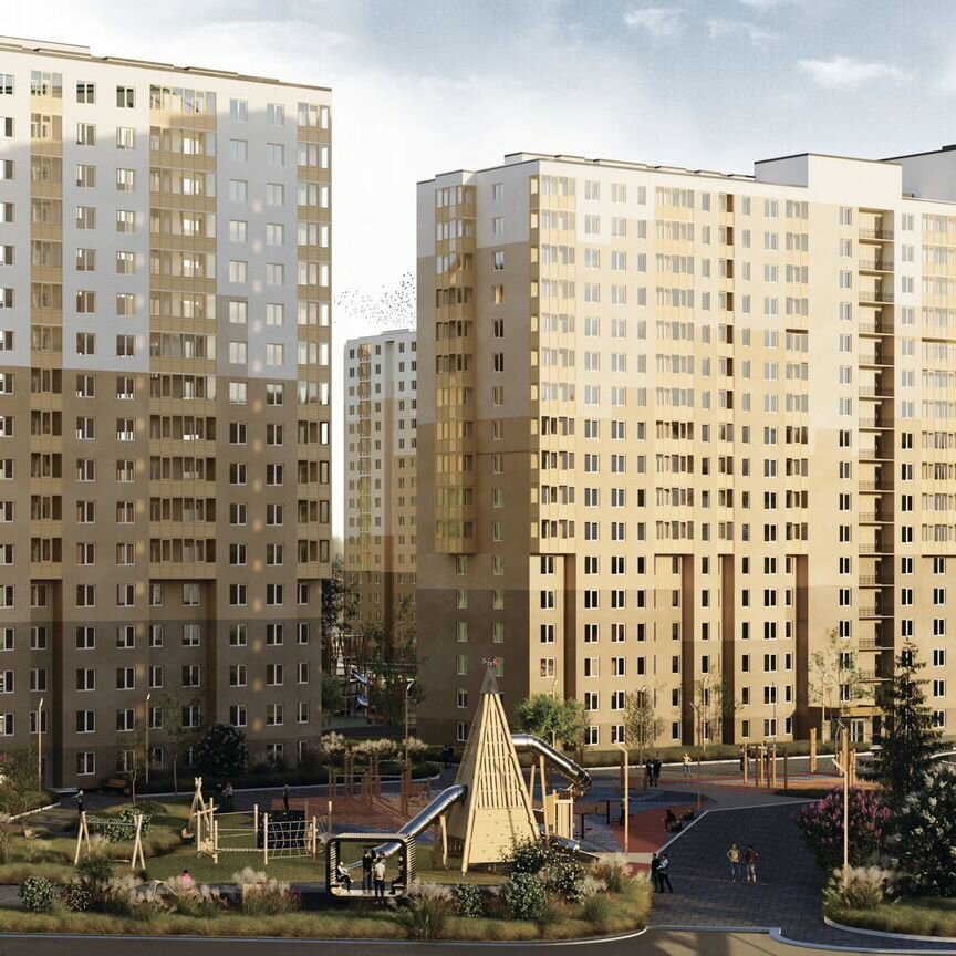 1-к. квартира, 34,1 м², 14/17 эт.