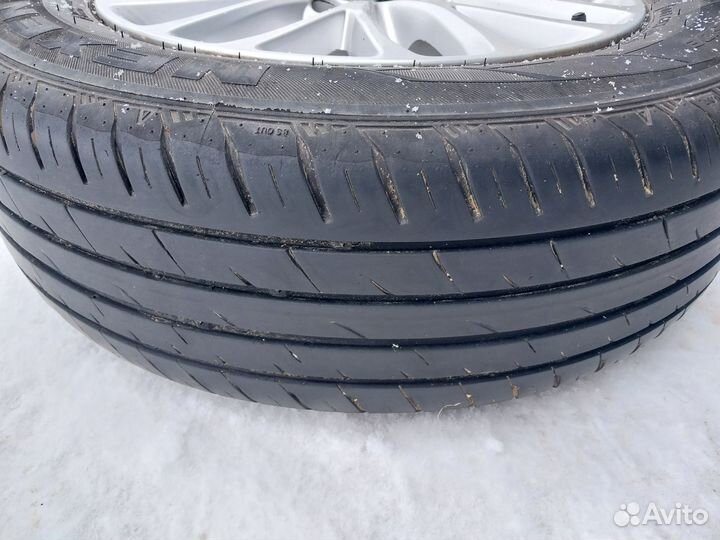 Диски с резиной киа Рио Х-лайн