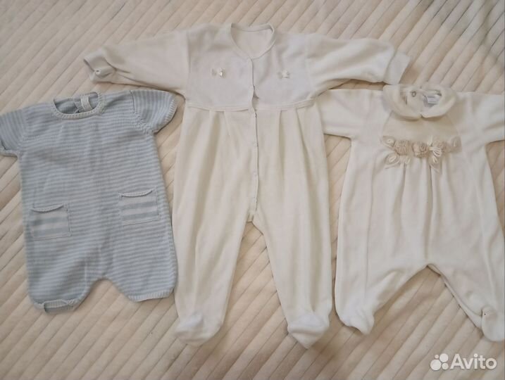 Детские вещи на девочку пакетом 56 62 68