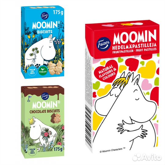 Сладости Moomin из Финляндии