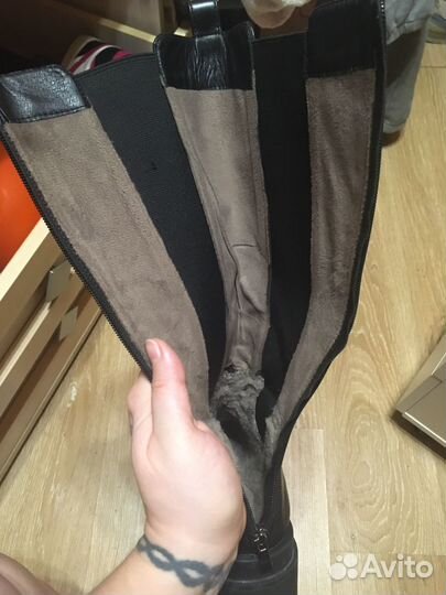 Сапоги ботфорты женские 36