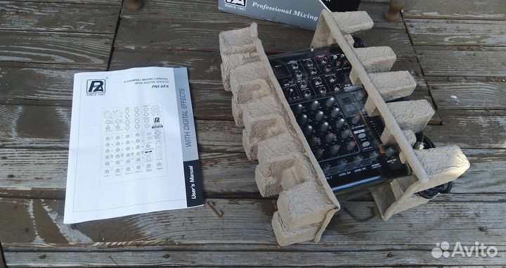 Компактный микшерный пульт P-audio PM-6FX, PM-8FX