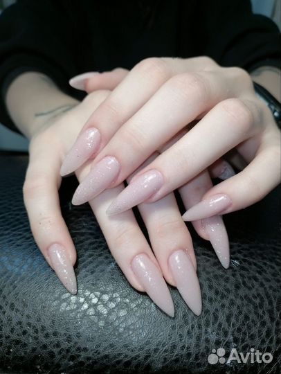 Наращивание ногтей с выездом на дом