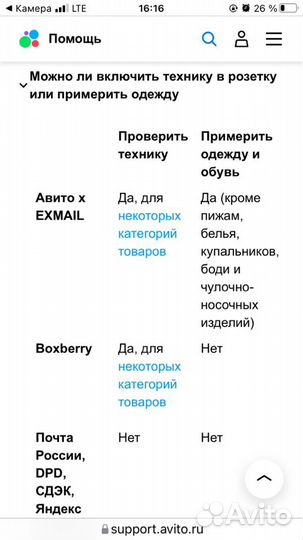 Франшиза фирменный пункт Avito x ExMaiL