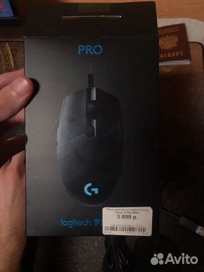 Игровая мышь logitech g pro hero