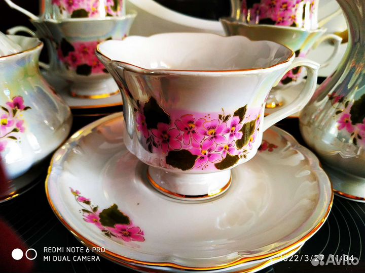 Сервиз чайно- кофейный, новый