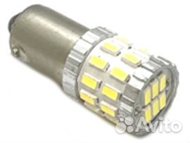 LED лампа NN-7 T10 30SMD с цок белая, шт