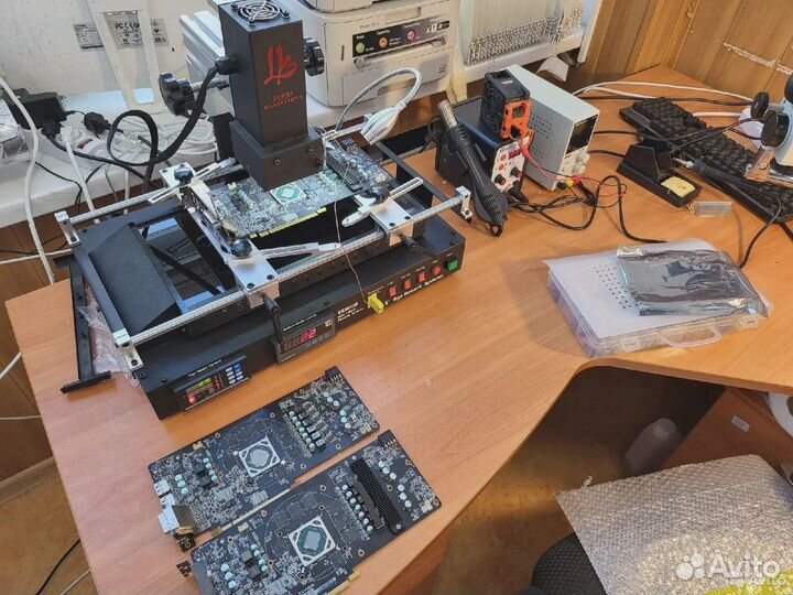 Замена термопрокладок 8-30ватт на видеокартах/ноут