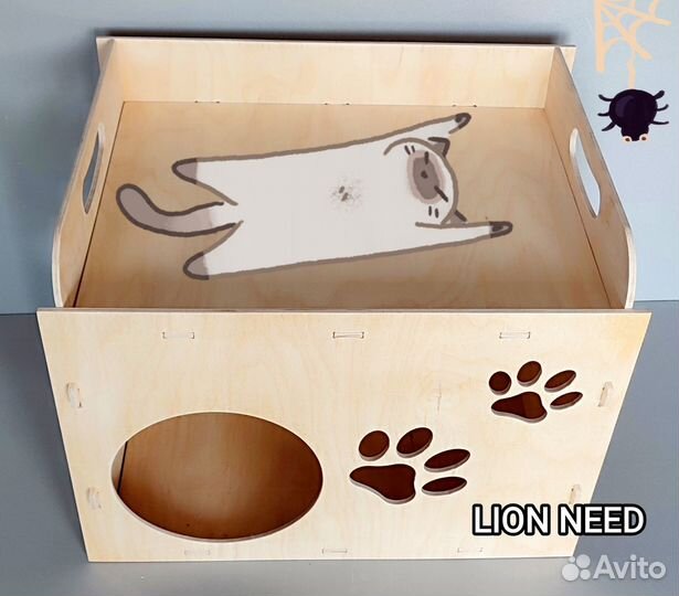 Домик для кошки; домик для собаки