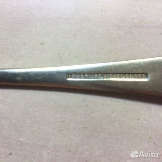 Винтажные английские дессертные вилки