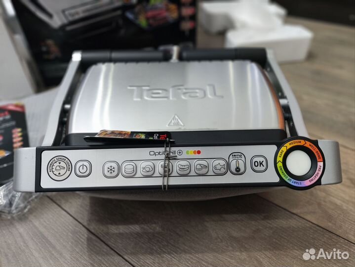 Электрогриль Tefal optigrill+ новая