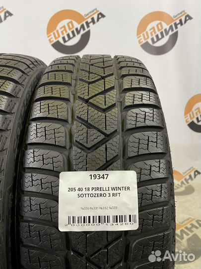 Pirelli Winter Sottozero 3 205/40 R18